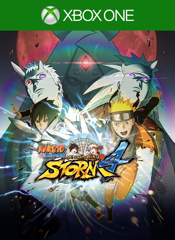 Naruto Shippuden Ultimate Ninja Storm 4 box art for Xbox One